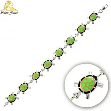 Gümüş Mineli Bileklik